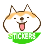 shibachin stickers android application logo